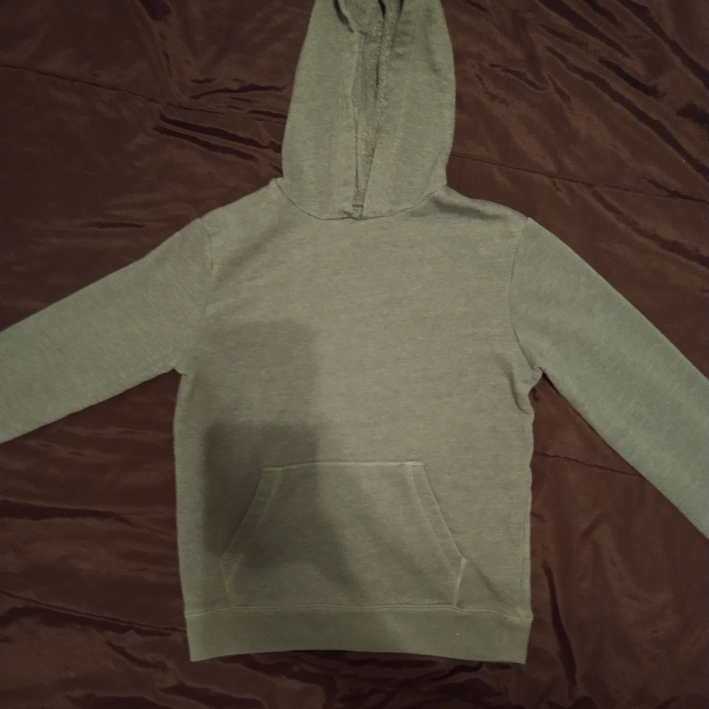 Green hoodie